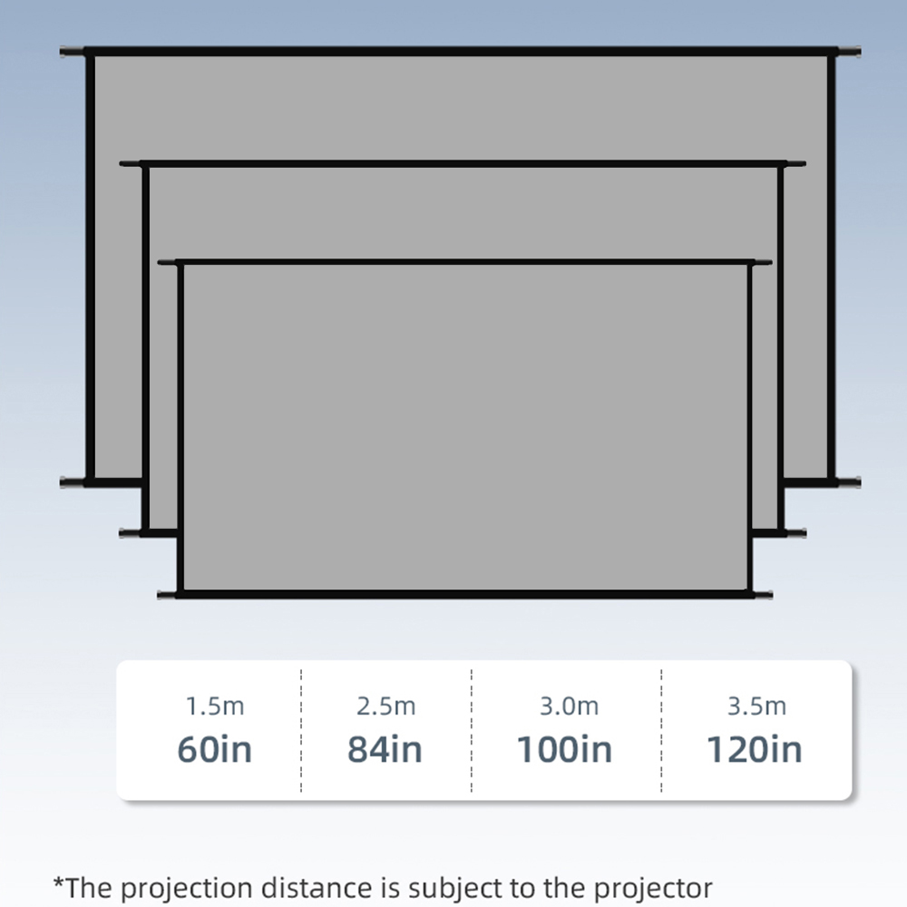 Tela de Projeção LEJIADA 100 p - Projector Screen 100 Inch avaliação e preço