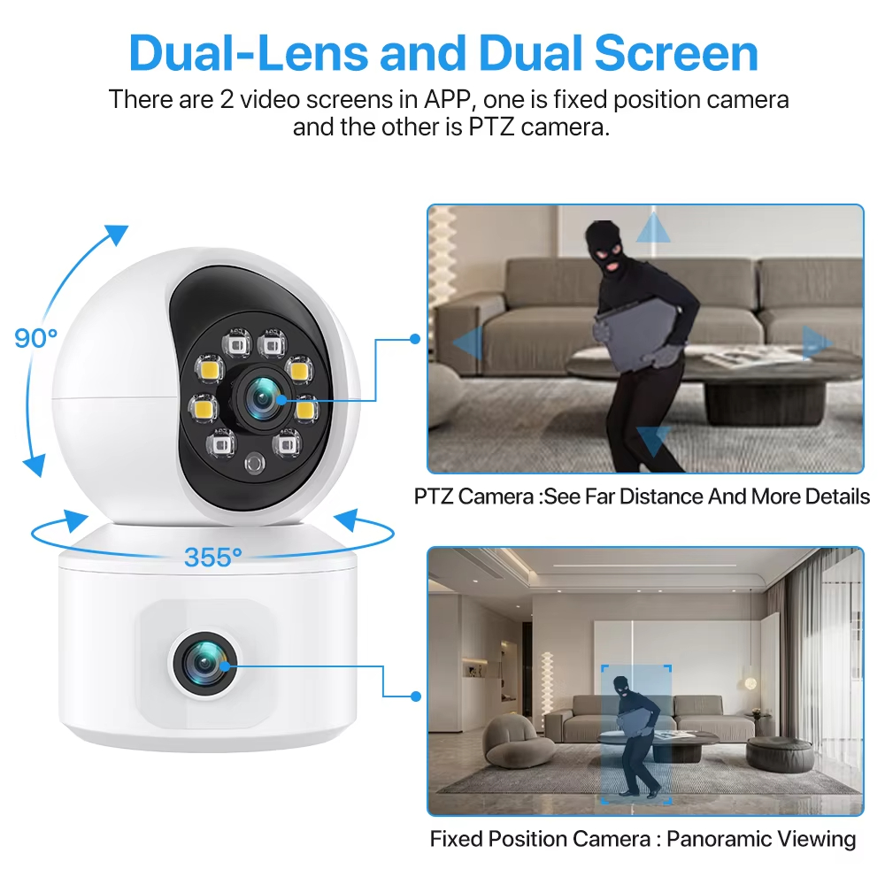 Câmera IP WiFi ICSEE 6MP com L - Home Cinema Sony avaliação e preço