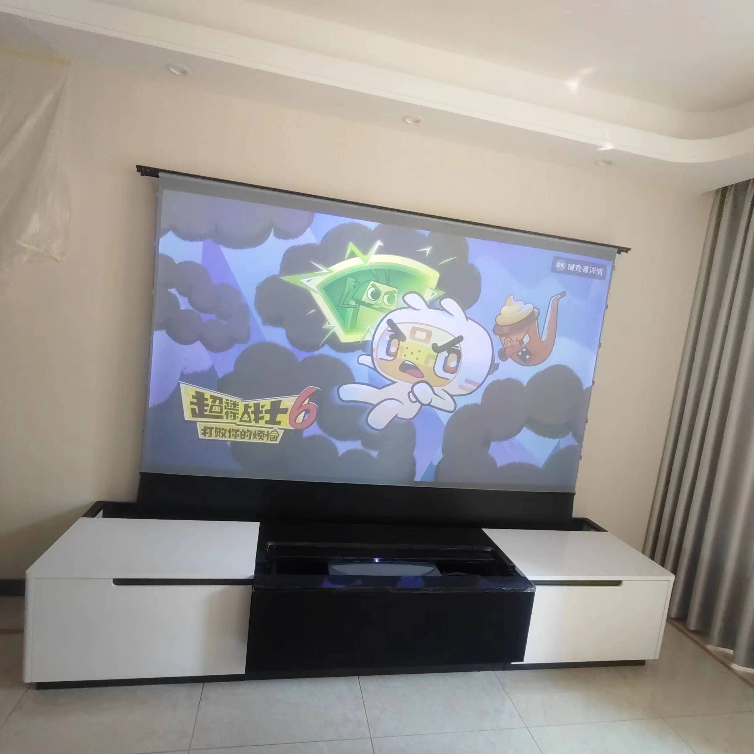 Projetor de Home Theater de Cu - Projector Screen 100 Inch avaliação e preço