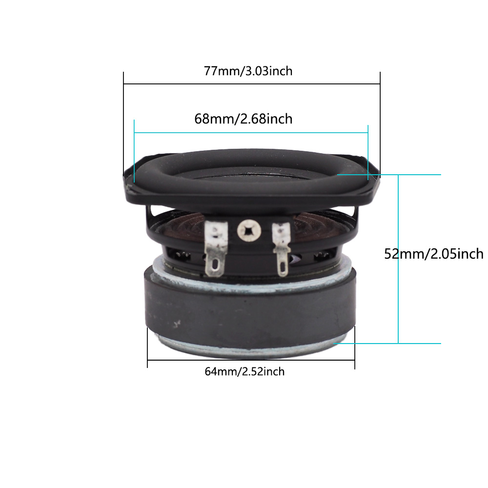 AUIN 1 Peça Subwoofer de 3 Pol - Home Cinema Jbl avaliação e preço