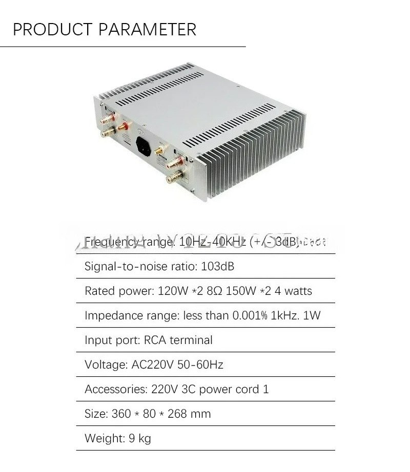 Amplificador de Potência Cláss - Home Theater Speaker avaliação e preço