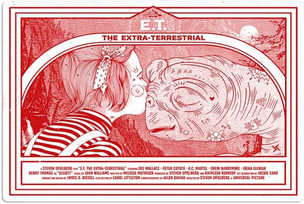Placa de Metal Retrô: A Menina - Home Cinema Restaurant avaliação e preço